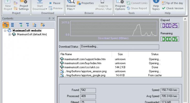 webcopier software