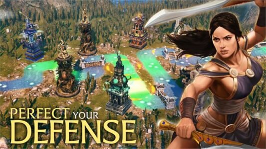 Olympus Rising Hero Defense and Strategy game