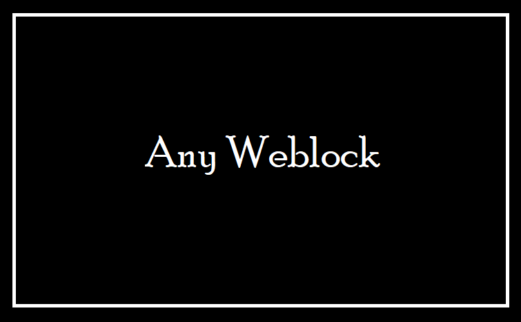 Any Weblock