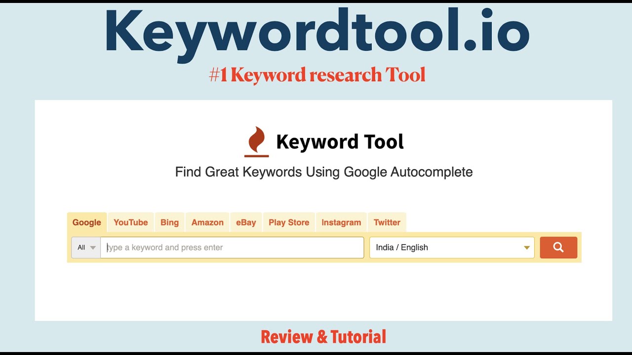 KeywordTool.io