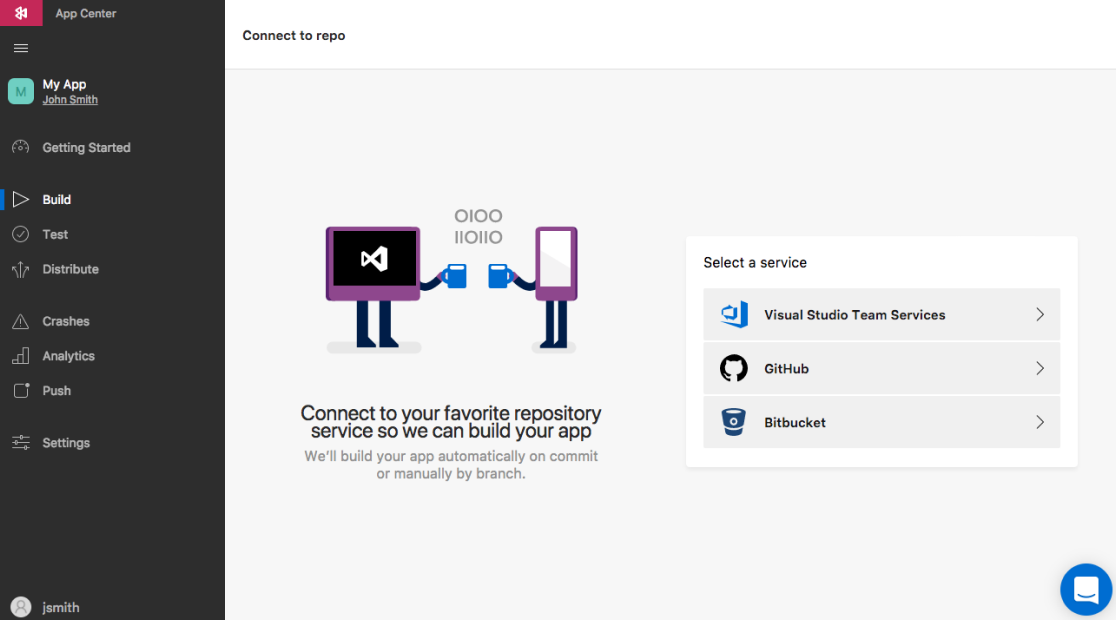 Visual Studio App Center