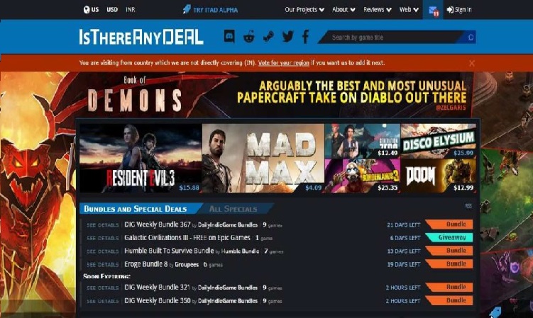 Isthereanydeal.com