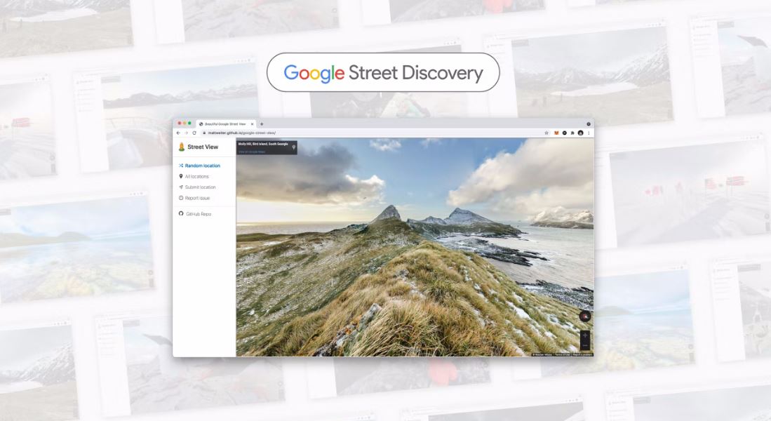 Google Street Discovery