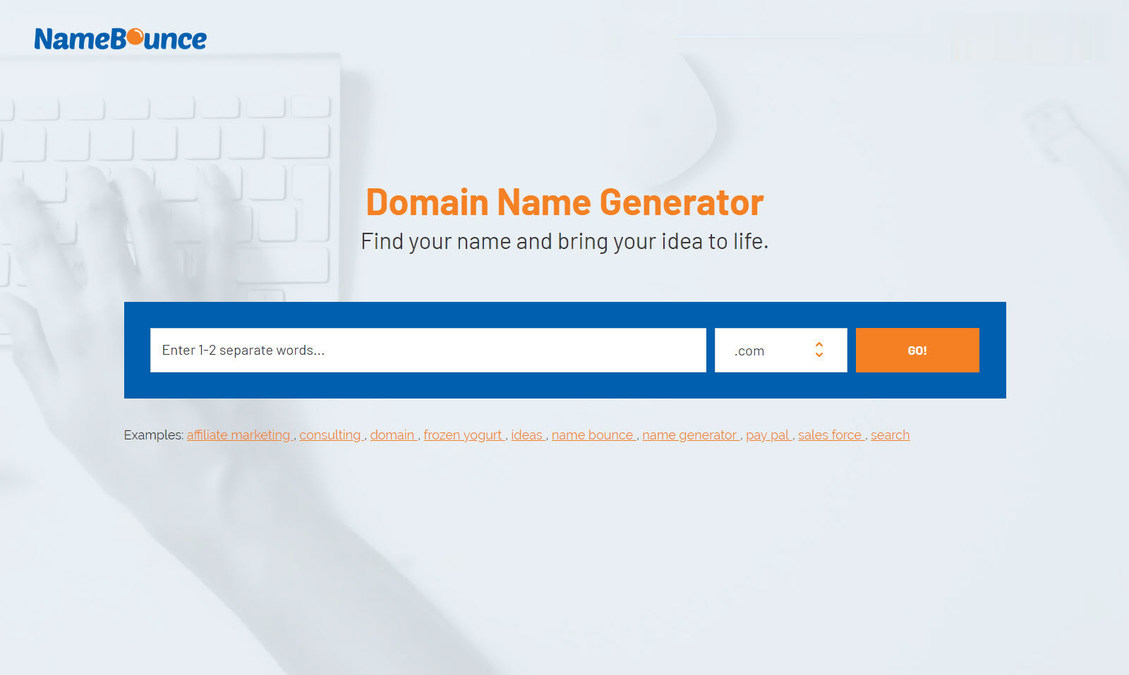 NameBounce LLC Domain Name Generator