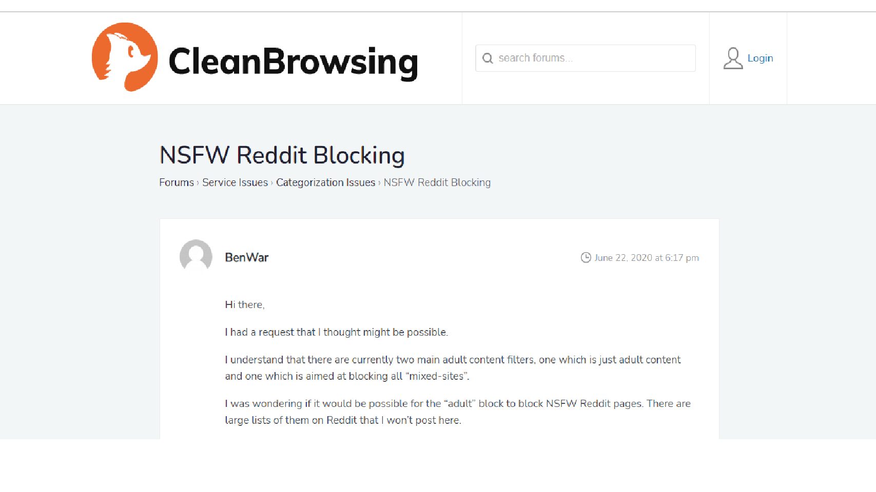 NSFW Blocker for Reddit