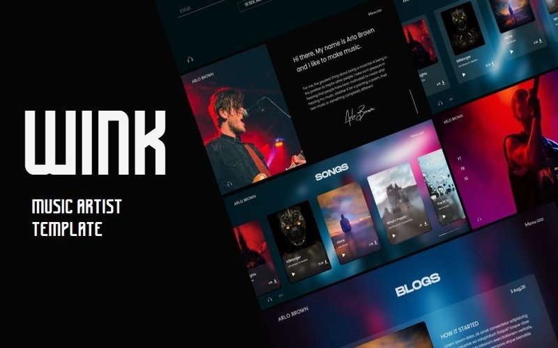 Wink website