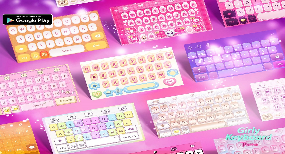 Cute Girly Keyboard