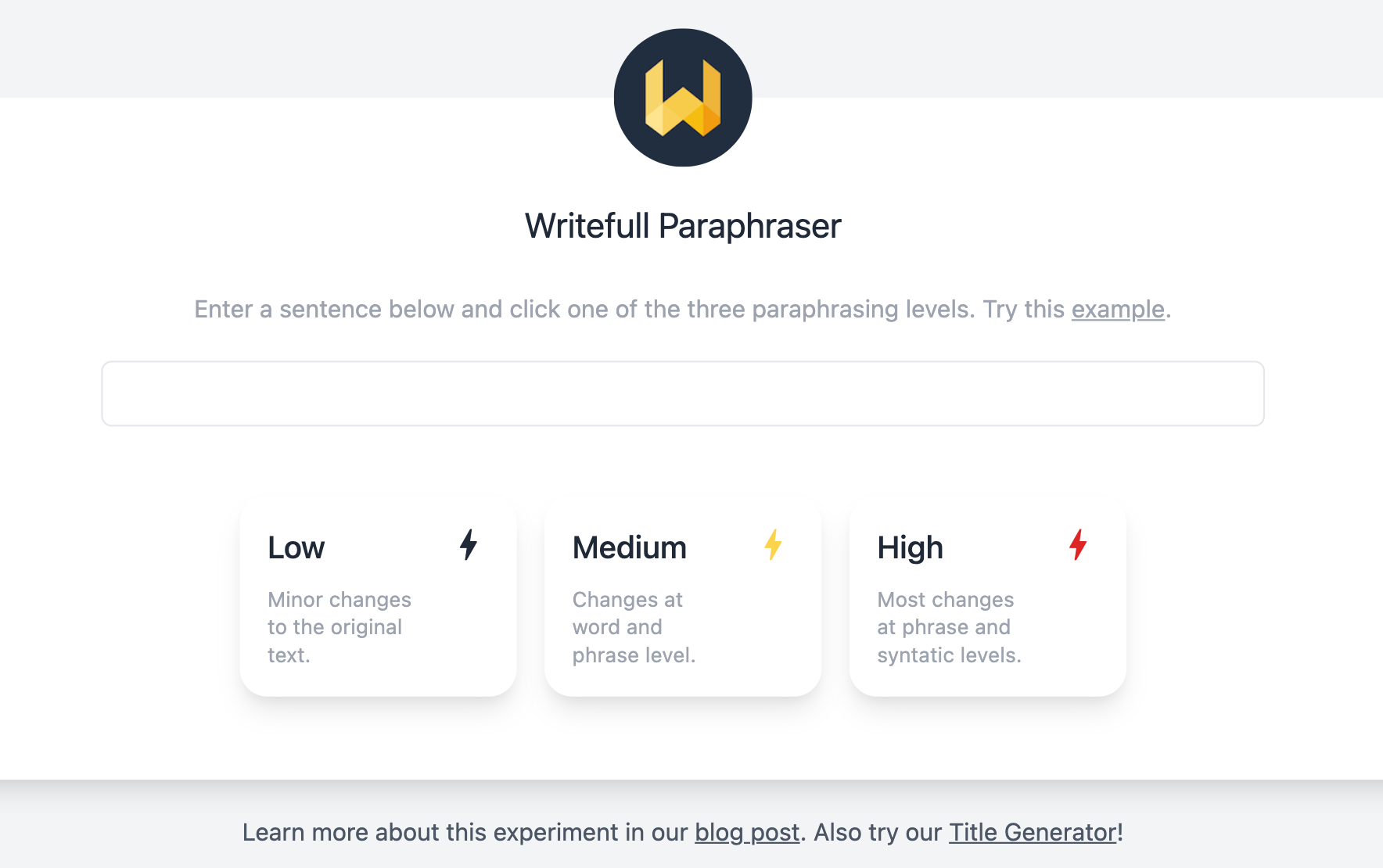 Writefull-Paraphraser