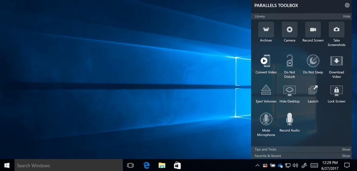 Parallels Toolsbox