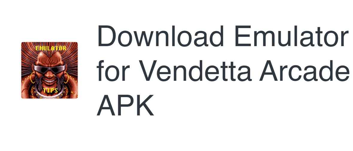 Emulator for Vendetta Arcade
