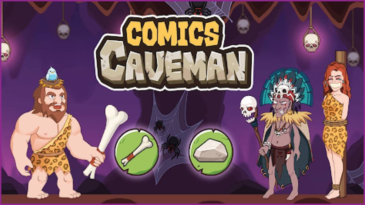 Comics Caveman: Save them all