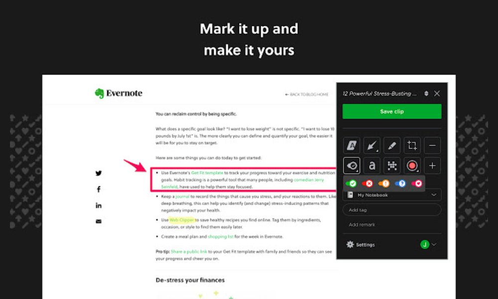 Evernote Web Clipper