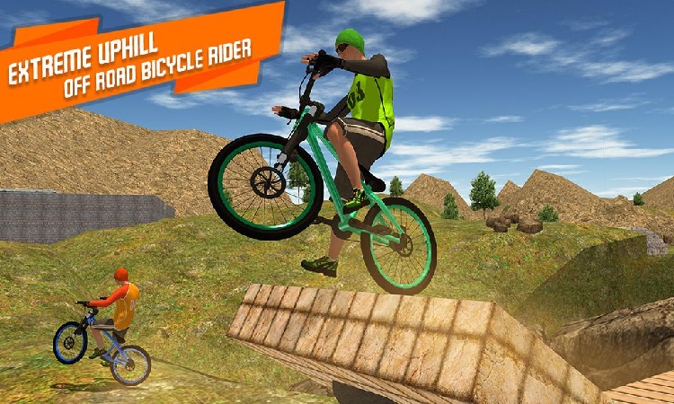 Offroad BMX Cycle Stunt Riding