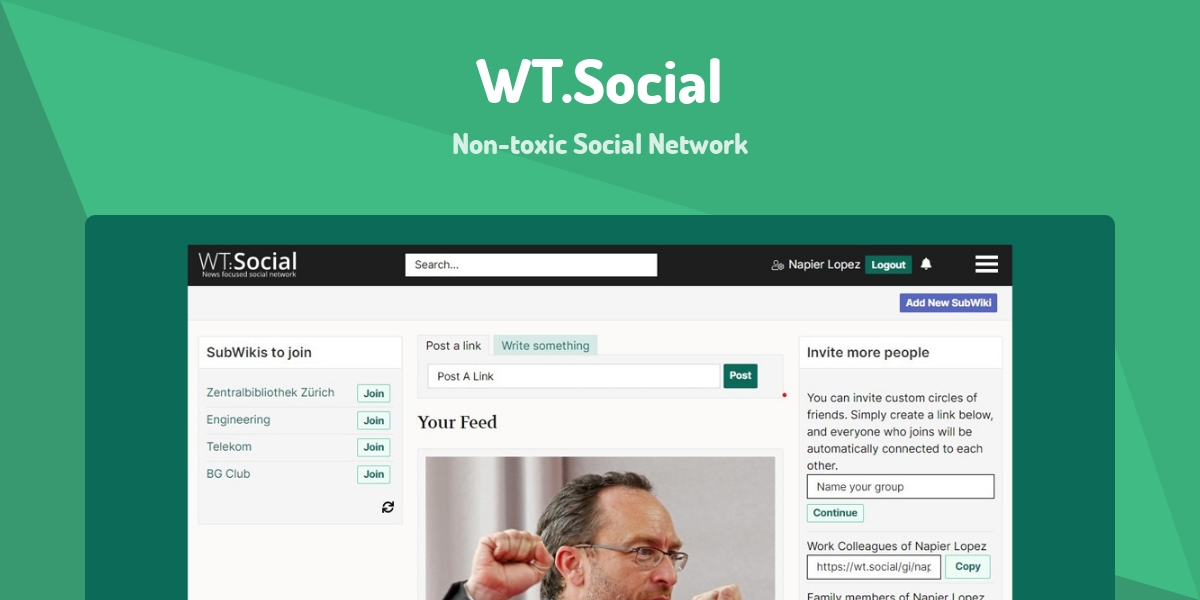 WT Social (WikiTribune)