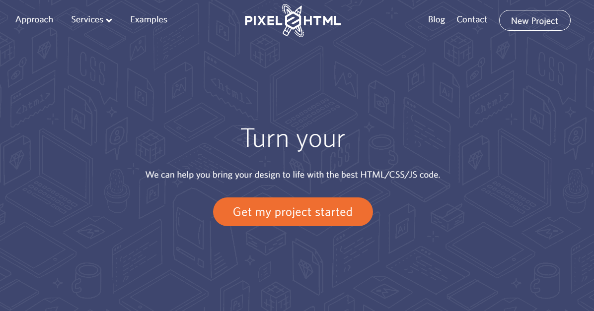 Pixel2HTML