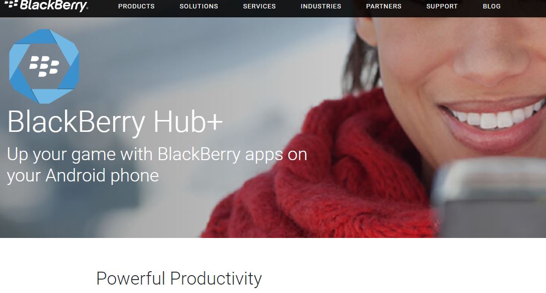 Black berry hub