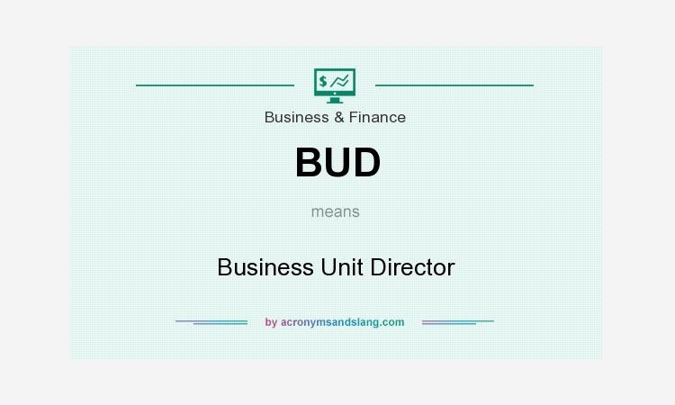 BUD meaning - what does BUD stand for?