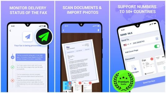 Fax Send fax from Phone