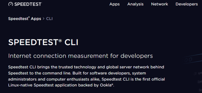 SpeedTest-cli