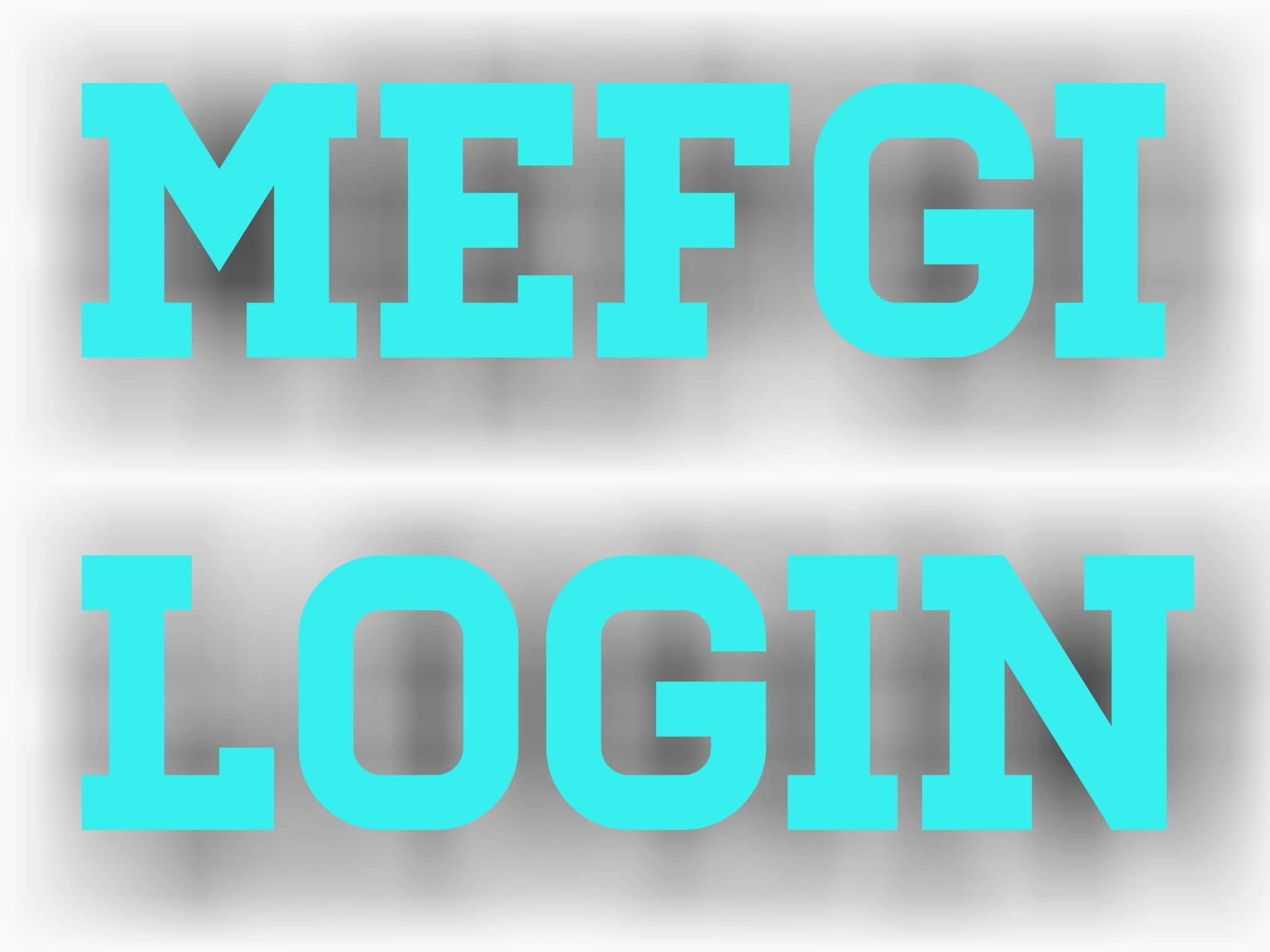 mefgi login