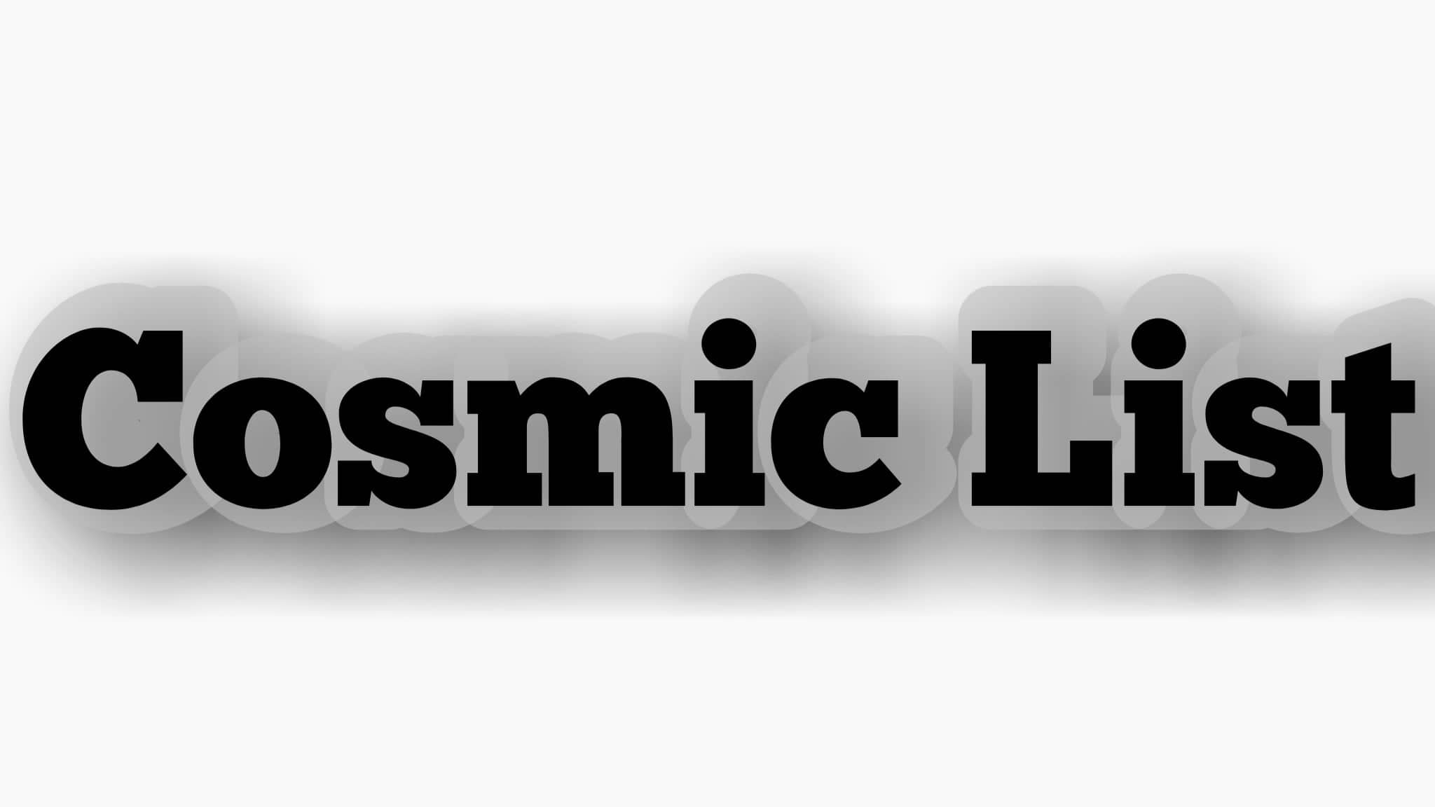 Cosmic List