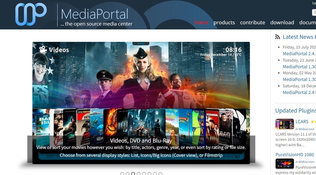 Media portal
