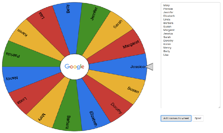 Wheel of Names