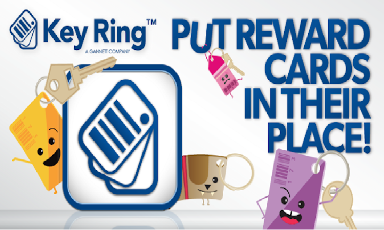 Key Ring Reward Cards