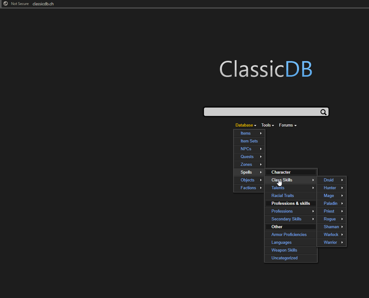 Classicdb.ch