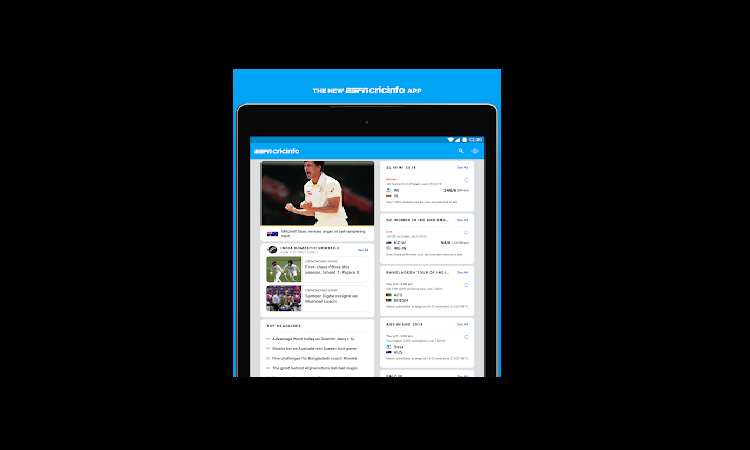 ESPNCricinfo - Live Cricket Sc