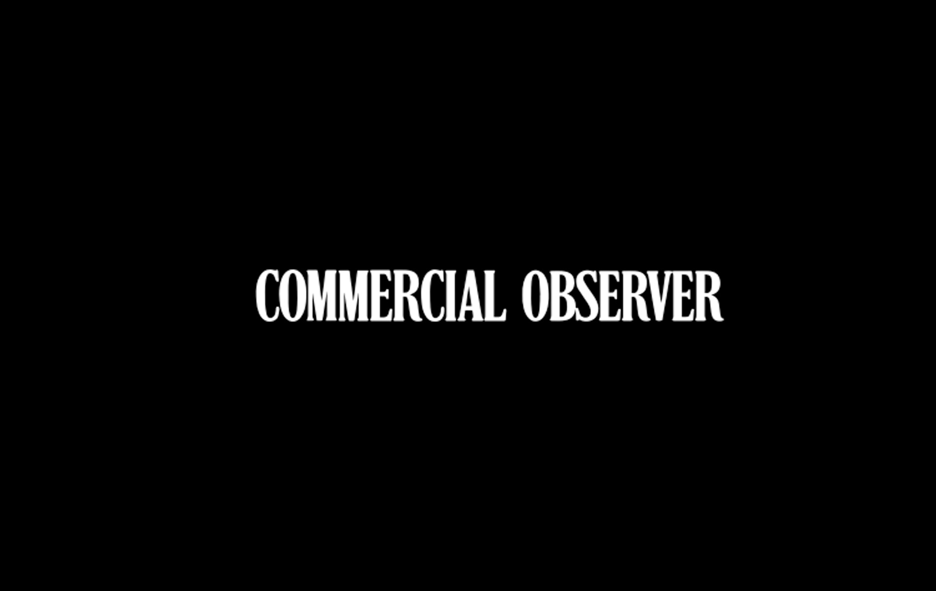 Commercial Observer