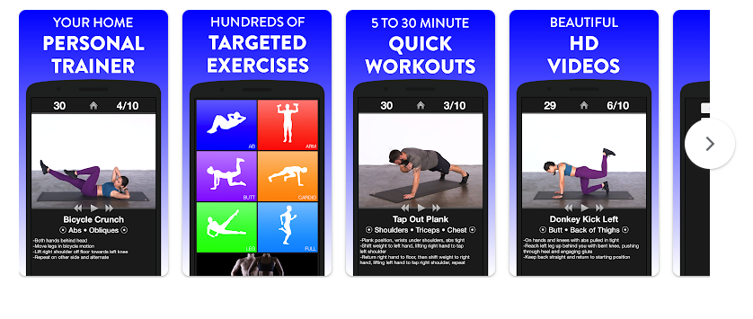 Daily Workouts Fitness Trainer