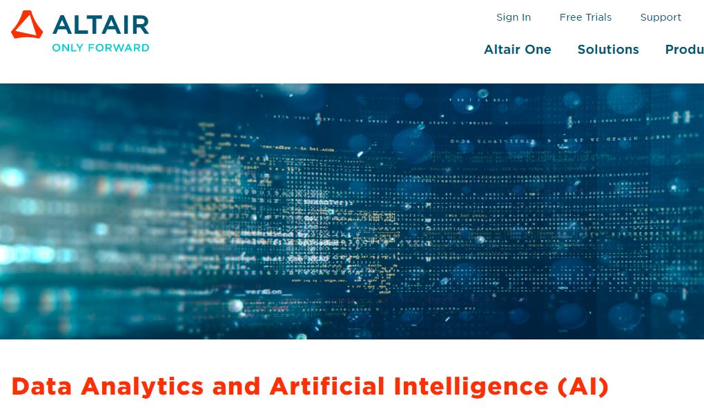 Altair Data Analytics & AI