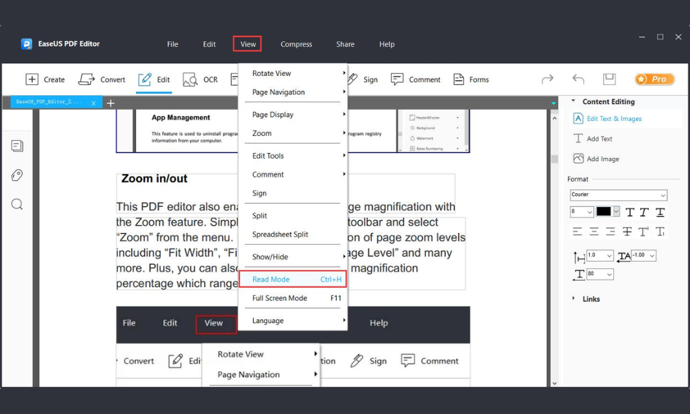 EaseUS PDF Editor