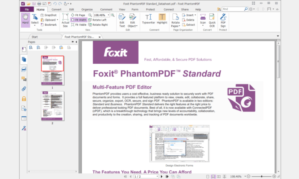 Foxit Phantom PDF Editor