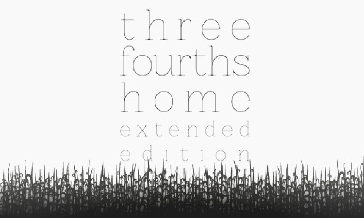Three fourths home