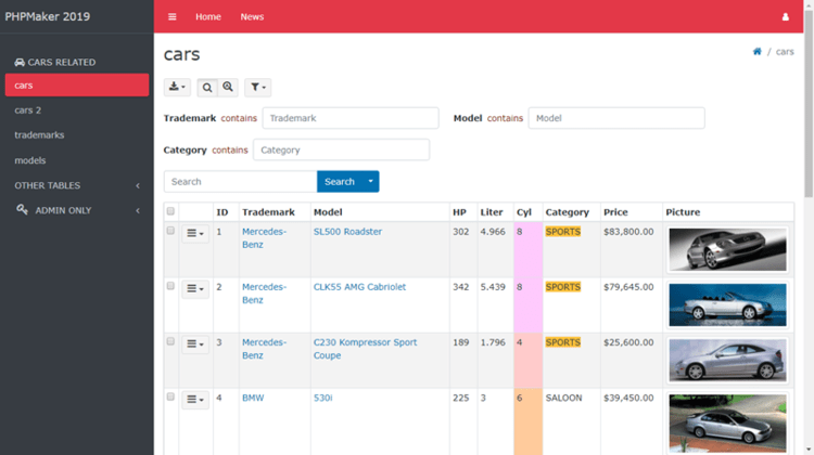PHPMaker