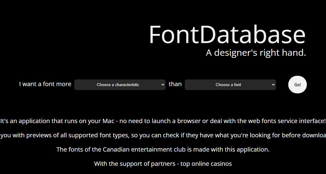 FontDatabase