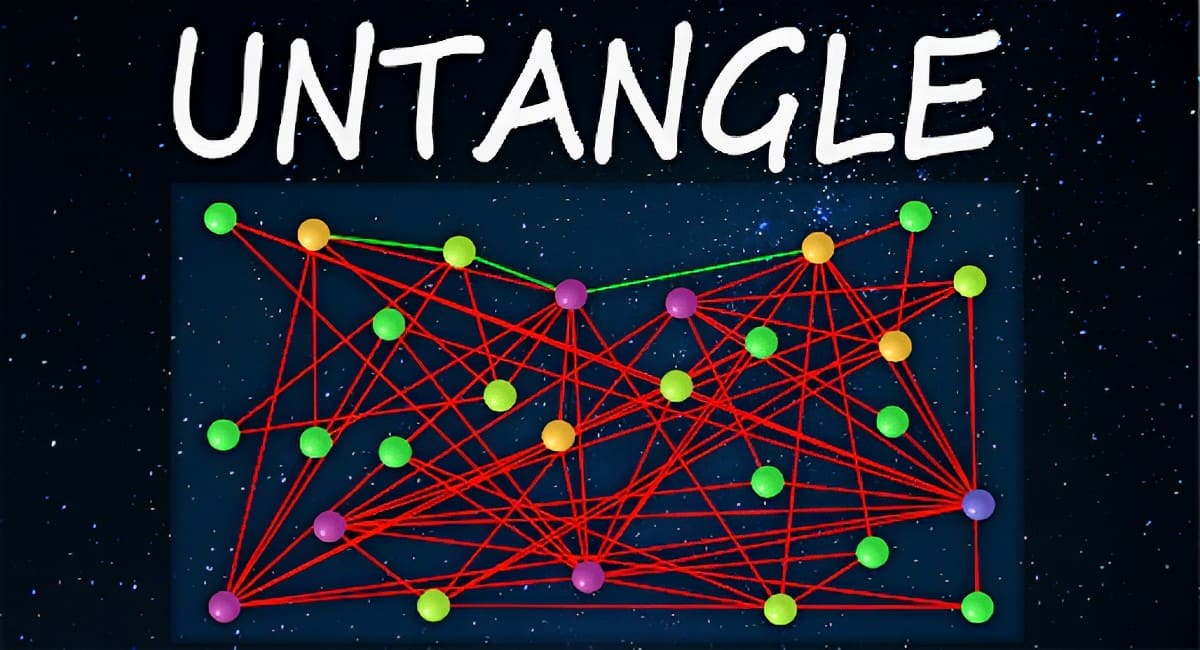Untangle lines & tangle master