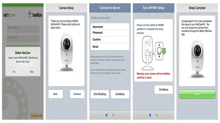 Belkin NetCam app