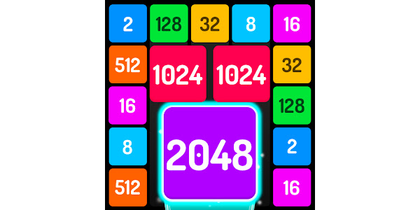 2048 Merge Game M2 Blocks