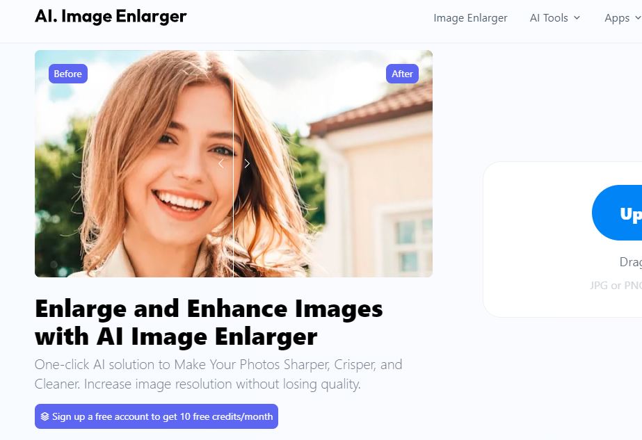 AI Image Enlarger