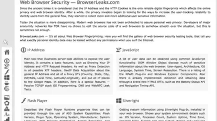 Browserleaks