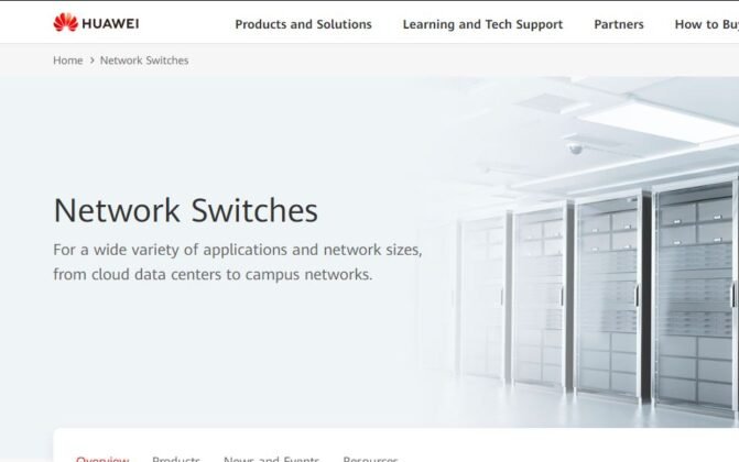 Huawei Ethernet Switches
