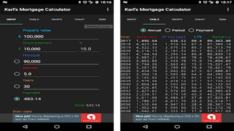 Karl’s Mortgage Calculator