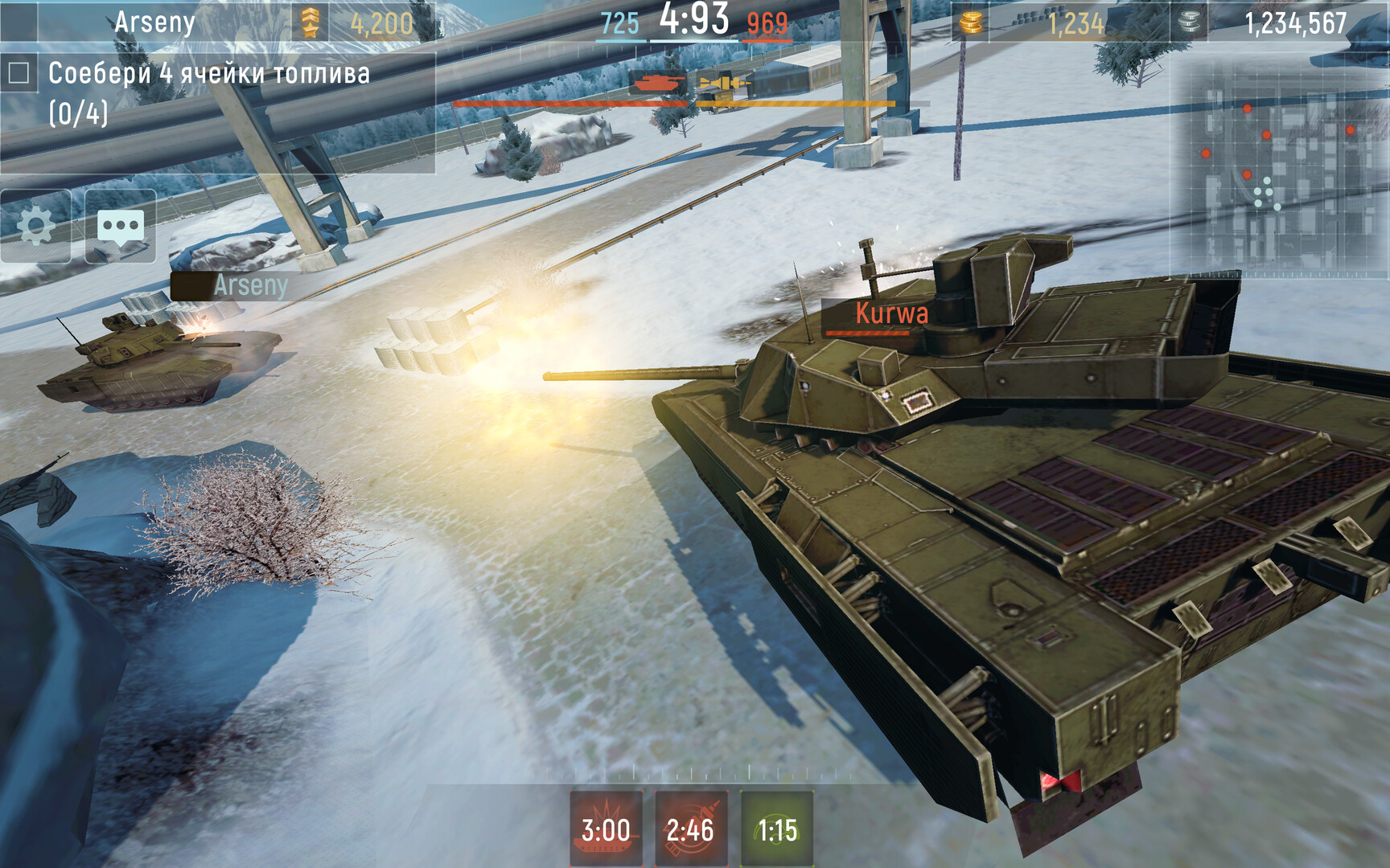 Modern Tanks: War Tank Games