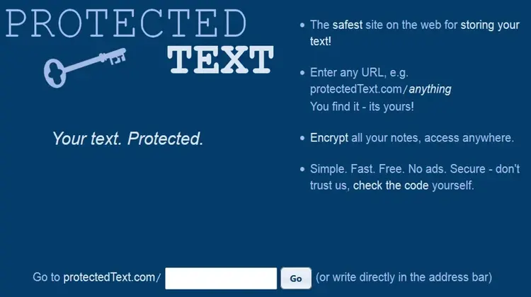 Protectedtext