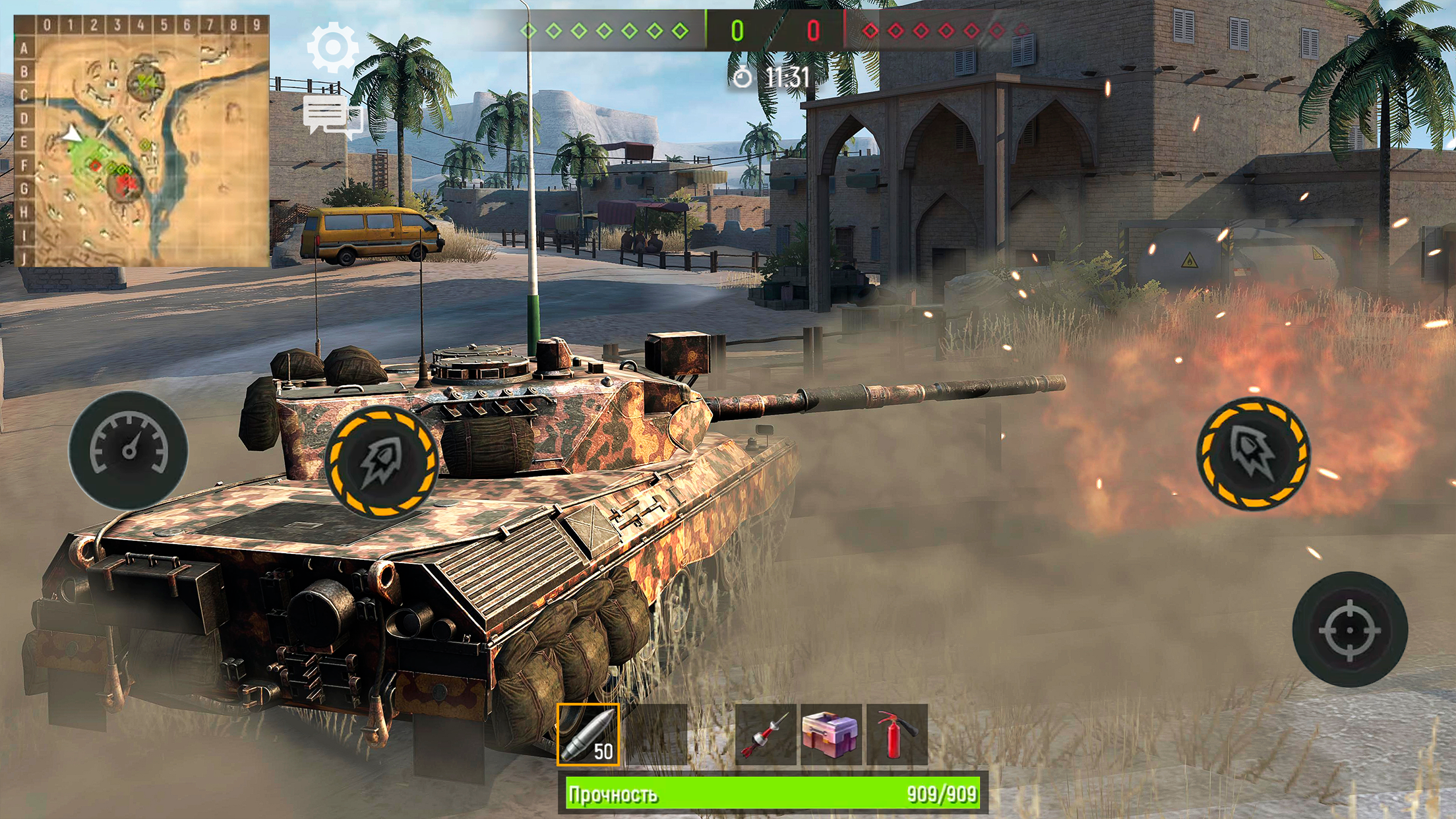 War of Tanks:  Thunder PvP