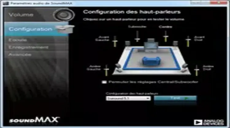 SoundMAX Integrated Digital Audi
