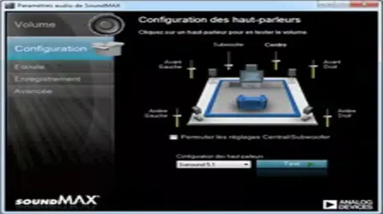 SoundMAX Integrated Digital Audio